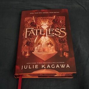 FATELESS Hardcover Book by Julie Kagawa - LitJoy Crate Signed Special Edition